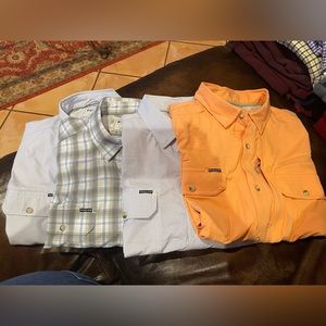 4 Short Sleeve Poncho Shirts Regular Fit